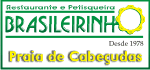 Restaurante e petisqueira BRASILEIRINHO - Desde 1978 - Praia de Cabe�udas - ITAJA� - Frutos do mar - Petiscos - M�sica ao Vivo - de frente para o mar