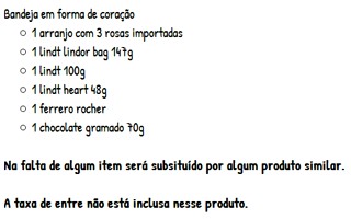 Cesta Coração Doce
