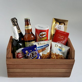 Caixa com Cervejas