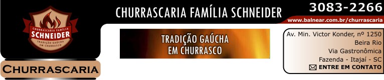 EMPRESA - SEGMENTO - SLOGAN - Fone: (47) 3367-0000 - Rua 3000, nº 103 - Próximo - Centro - Balneário Camboriú - Santa Catarina