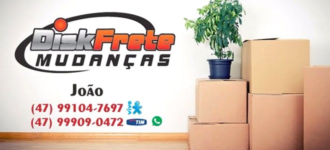 Disk Frete Mudanças Balneário Camboriú - Pequenos Médios e Grandes Transportes - Atendemos para todo o Brasil