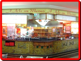 restaurante italiano expresso - italian fast food - A Arte em Massas - culinaria italiana - cozinha italiana - itália - almoço e janta - shopping atlântico
