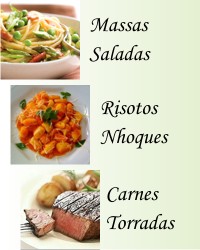Risotos - Nhoques - Carnes - Massas Sabor Pizza - Calabresa - 5 Queijos - Tradicional - Atum - Frango com Catupiry - Massa Light Don'ana - Risotos - Frango - Carne - Funghi - Camarão - Carne Seca - Carnes - Salmão - Mignon - Picanha - Alcatra - Iscas de Picanha - Iscas de Mignon - Saladas - Salada Refogada - Nhoque - Torradas - Vinhos - vinho tinto - vinho seco