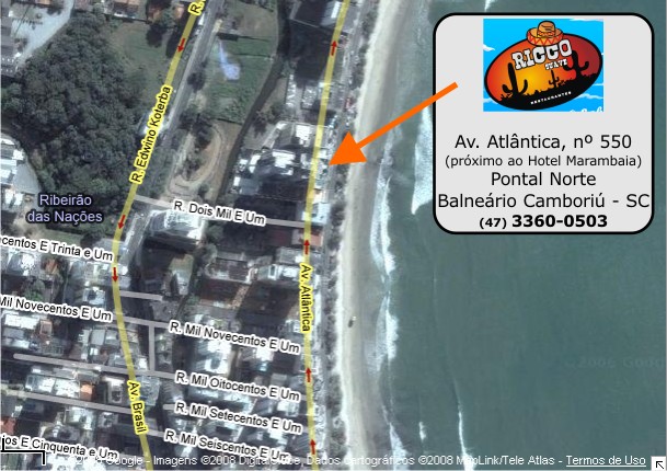 Clique no mapa e veja a localiza&ccedil;&atilde;o no Google Maps